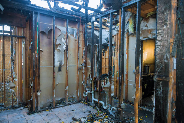 Professional Smoke Damage Removal technician working in Pittstown, NJ